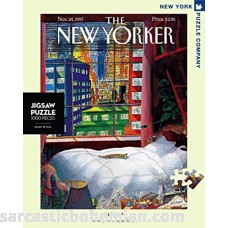 New York Puzzle Company New Yorker Cat Nap 1000 Piece Jigsaw Puzzle B075FQN8B3
